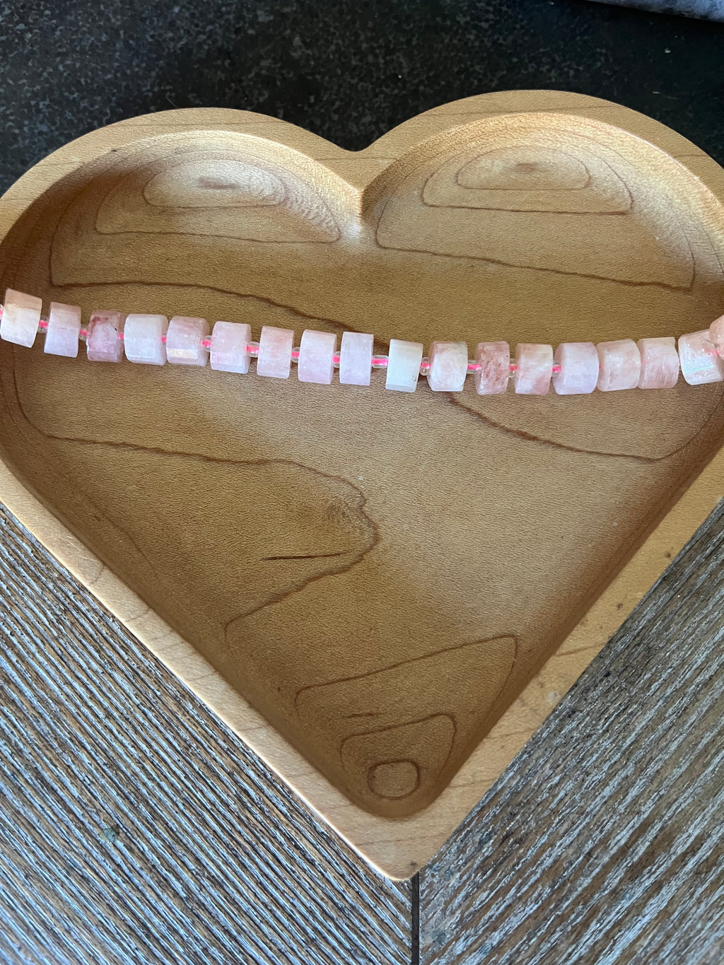 Morganite triple earrings