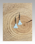 Ghost dangle earrings