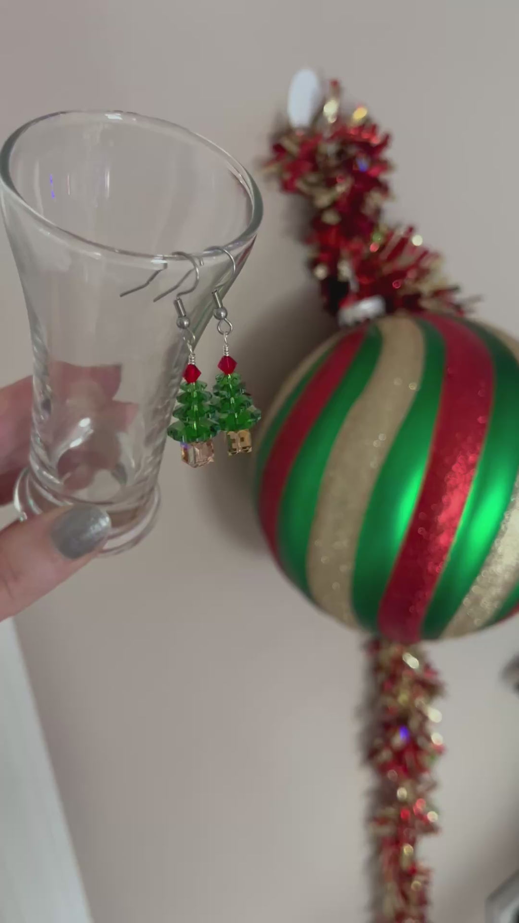 Christmas Tree Earrings