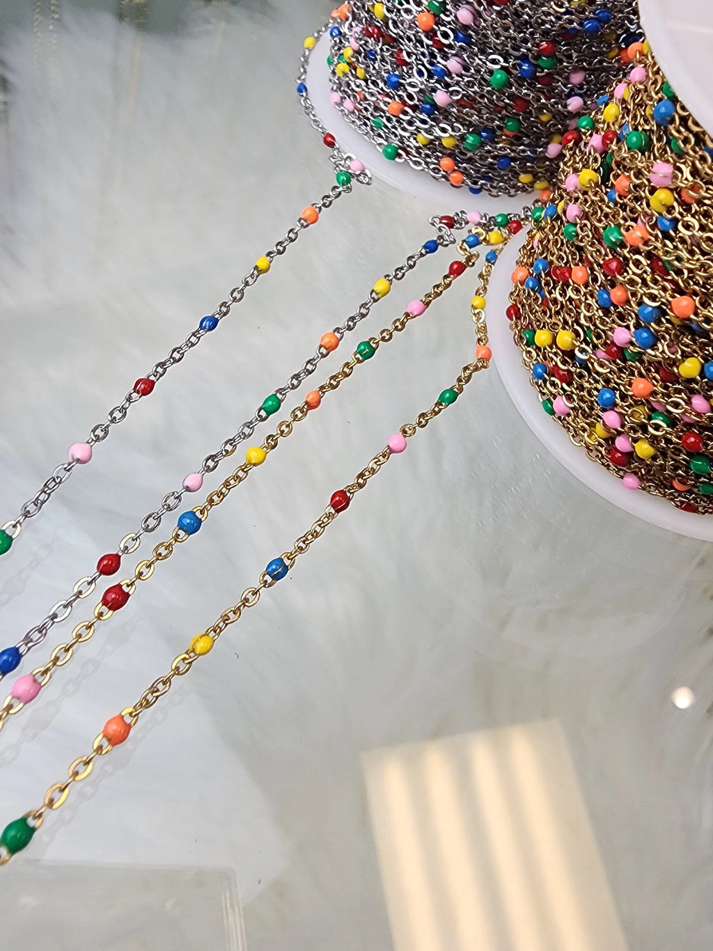 Rainbow Enamel chain